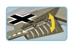 COBI Klemmbausteine Flugzeug Messerschmitt BF 110 D - 422 Teile