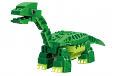 Linoos Klemmbausteine Dinosaurier Brachiosaurus - 111 Teile