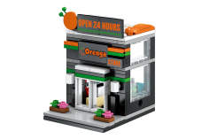 Sembo Klemmbausteine Mini Street View Modular Orenga Store - 138 Teile