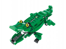CaDA Klemmbausteine Dinosaurier und Krokodil 2in1 - 450 Teile