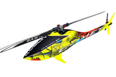 SAB Goblin 280 Mini Comet in gelb/blau/rot Combo mit Motor und Regler