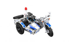 Winner Klemmbausteine Technique Motorrad mit Beiwagen - 550 Teile