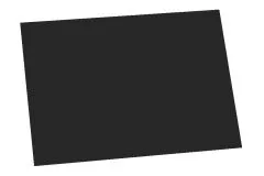 Tiefziehfolie 250x330mm 1,0mm Stark in schwarz