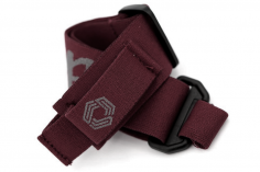Ethix Goggle Strap V3 in rot mit grauem Logo
