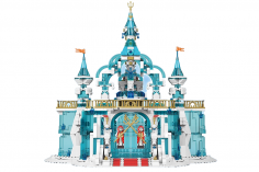 MouldKing Klemmbausteine Frozen Entrance - 1098 Teile