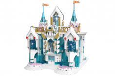 MouldKing Klemmbausteine Schneepalast - 1096 Teile