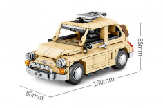 Sembo Klemmbausteine Kleinwagen Pullback - 468 Teile