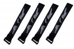 YGE Antirutsch-Klettband mit gummierter Rückseite 330x25mm 4 Stück