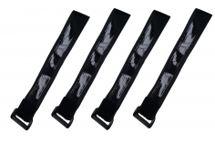 YGE Antirutsch-Klettband mit gummierter Rückseite 330x25mm 4Stück