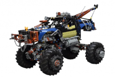 MouldKing Klemmbausteine Rebel Tow Truck mit RC Set - 1507 Teile