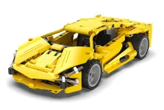 CaDA Klemmbausteine - Lightning Sport Car - Pullback-Antrieb (Rückzieh-Antrieb) - 357 Teile