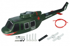 Microheli Scale Rumpf Huey 174th Shark Bell UH-1 Huey für Blade 230S / V2 / Smart