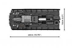 COBI Klemmbausteine Panzer 60cm Karl-Gerät 040 - 1574 Teile