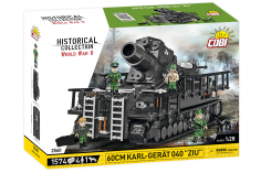 COBI Klemmbausteine Panzer 60cm Karl-Gerät 040 - 1574 Teile