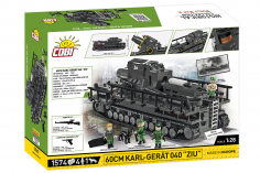 COBI Klemmbausteine Panzer 60cm Karl-Gerät 040 - 1574 Teile