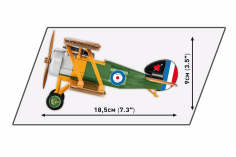 COBI Klemmbausteine Flugzeug Sopwith F.1 Camel - 176 Teile