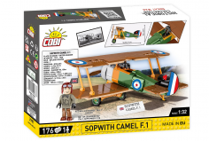 COBI Klemmbausteine Flugzeug Sopwith F.1 Camel - 176 Teile