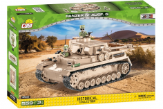 COBI Klemmbausteine 2. Weltkrieg Panzer IV Ausf. G - 559 Teile