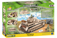 COBI Klemmbausteine 2. Weltkrieg Panzer IV Ausf. G - 559 Teile