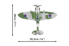 COBI Klemmbausteine Flugzeug Supermarine Spitfire MK. VB - 342 Teile