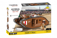 COBI Klemmbausteine Panzer Mark V (Male) - 837 Teile