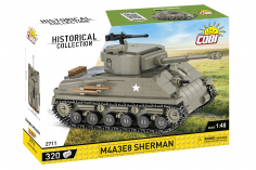 COBI Klemmbausteine Panzer M4A3E8 SHERMAN - 320 Teile