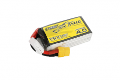 Tattu R-Line Akku Version 4.0 14,8V 1300mAh 130C 4S1P mit XT60