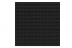 Wange Grundplatte schwarz 32x32 Noppen, ca. 25,5x25,5cm