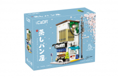 CaDA Klemmbausteine Japanischer Dampfbrötchen Shop - 1108 Teile