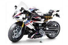 Sembo Klemmbausteine Technique Motorrad - 814 Teile