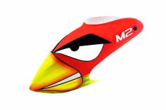 L-MA Precision Tuning Kabinenhaube im Angry Bird Design für OMPHOBBY M2 Heli
