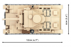 COBI Klemmbausteine Panzer III AUSF.J - 292 Teile