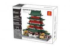 Wange Klemmbausteine Pavillon von Prinz Teng - 2798 Teile