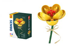 Sembo 601249 Maiglöckchen Klemmbausteine Blume Pflanze Blumenstrauß Modell NEU 