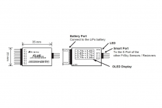 FrSky Smart Port Lipo Voltage Sensor FLVS ADV 