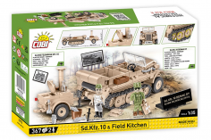 COBI Klemmbausteine Auto SD KFZ 10 Demag mit Feldküche Executive Edition - 367 Teile