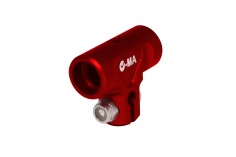 L-MA Precision Tuning Hauptrotorkopfzentralstück Set aus Aluminum in Rot für BLADE InFusion 180