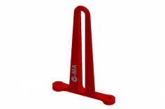 L-MA Precision Tuning Taumelscheibenführung aus Aluminium in Rot für BLADE InFusion 180