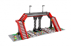 Mouldking Klemmbausteine Bahnübergang - 655 Teile