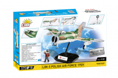 COBI Klemmbausteine Flugzeug Lim-5 Polish Air Force - 575 Teile