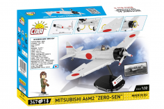 COBI Klemmbausteine Flugzeug Mitsubishi A6M2 Zero Sen - 341 Teile