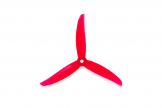 Gemfan FPV Race Propeller VANOVER 5136 5,1x3,63 in Clear Red 2xCW+2xCCW