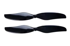 Gemfan 75mm 2Blatt Durable Propeller 3Zoll für 1mm in schwarz