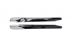 SAB Goblin S420 Hauptrotorblätter Weiß aus Carbon 420mm für RAW 420 und Mini Genesis