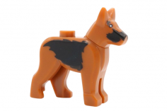 Klemmbaustein Hund Schäferhund