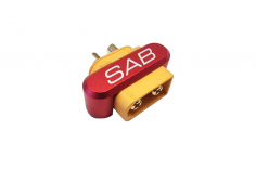 SAB Goblin XT60 Verbinder Stütze aus Aluminium für RAW 420