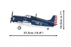 COBI Klemmbausteine Flugzeug F4F Wildcat - 375 Teile