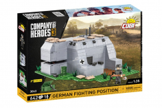 COBI Klemmbausteine COMPANY OF HEROES 3 German Fighting Position - 642 Teile