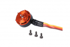 OMPHobby Ersatzteile Brushless Heckmotor in Orange für M2 EVO und M2 EVO MK2