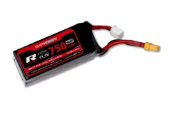 OMPHobby Ersatzteile LiPo Akku 11,1V 3S 750mAh 60C mit XT30 Stecker z.B. für M2 EVO, M2 EVO MK2 und M2V3 Pro